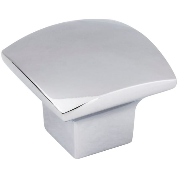 Jeffrey Alexander Sonoma 1-3/16 In. Length Polished Chrome Square Knob 431PC