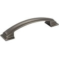 thumbnail image 1 of Jeffrey Alexander Annadale 5-1/16 Inch Center to Center Brushed Pewter Cabinet Pull 435-128BNBDL, 1 of 7