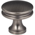 thumbnail image 1 of Jeffrey Alexander 445 Marie 1-1/4" Round Concave Edge Flat Mushroom Cabinet Knob / Drawer, 1 of 7