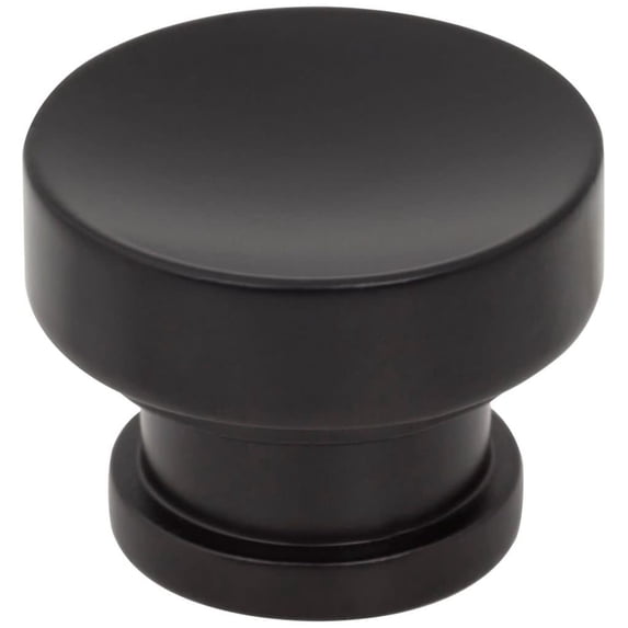 Jeffrey Alexander 484 Elara 1-1/4" Round European Style Concave Cabinet Knob / Drawer Knob