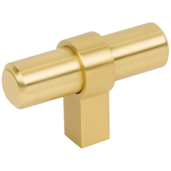Jeffrey Alexander 51 Key Grande 2" Modern Industrial "T" Pipe Bar Cabinet Knob / Drawer