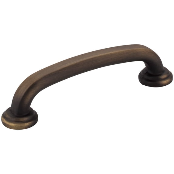 Jeffrey Alexander 527 Bremen 1 Series 3-3/4" Center To Center Curved Bold Cabinet Handle /