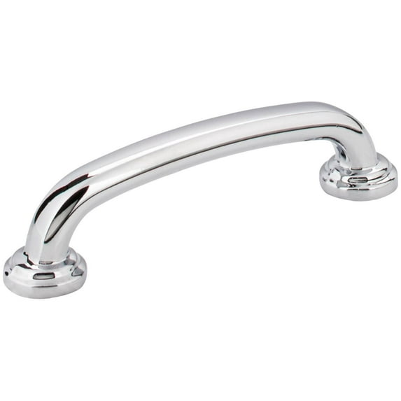 Jeffrey Alexander 527 Bremen 1 Series 3-3/4" Center To Center Curved Bold Cabinet Handle /