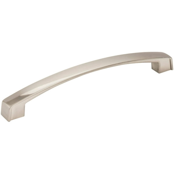 Jeffrey Alexander Merrick 6-5/16 Inch Center to Center Satin Nickel Cabinet Pull 549-160SN