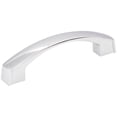 thumbnail image 1 of Jeffrey Alexander 549-96 Merrick 3-3/4" (96 Mm) Center To Center Strap Pull Arched Cabinet, 1 of 7