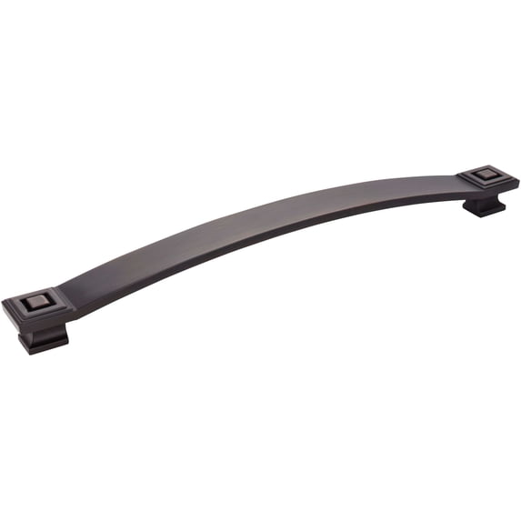 Jeffrey Alexander 585-12 Delmar 12" Center To Center Designer Flat Square Appliance Pull /