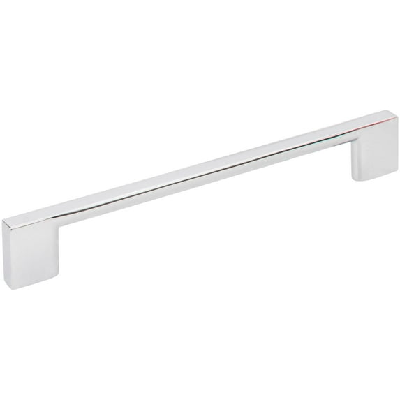 Jeffrey Alexander Sutton 6-5/16 Inch Center to Center Polished Chrome Cabinet Pull 635-160PC