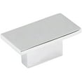 thumbnail image 1 of Jeffrey Alexander Mirada 1-9/16 In. Polished Chrome Rectangle Knob 81021PC, 1 of 7