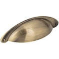 thumbnail image 1 of Jeffrey Alexander 8233-AB Lyon Shaker Cup Pull, Brass/Antique Brass, 1 of 7