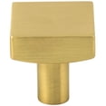 thumbnail image 1 of Jeffrey Alexander 845 Dominique 1-1/8" Thick Square Cabinet Knob / Drawer Knob - Gold, 1 of 7