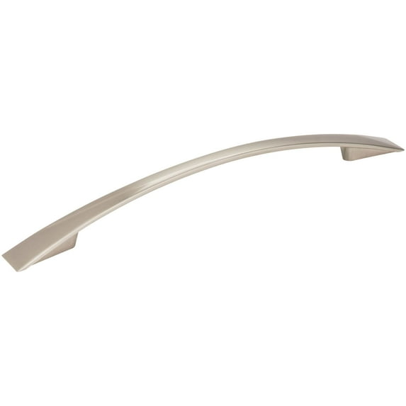 Jeffrey Alexander Regan 6-5/16 Inch Center to Center Satin Nickel Cabinet Pull 847-160SN