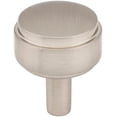 thumbnail image 1 of 1-1/8" Dia. Hayworth Round Knob - Satin Nickel, 1 of 7