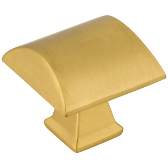 Roman Cabinet Knob, Brushed Gold