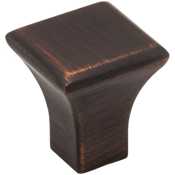 Jeffrey Alexander Marlo Knob 7/8" Long Brushed Oil Rubbed Bronze 972S-DBAC