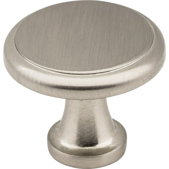 Jeffrey Alexander Cabinet Hardware Satin Nickel Knobs 3970-SN