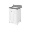 thumbnail image 1 of Jeffrey Alexander Vkitcha24 Chatham 24" Free Standing Single Sink Bath Vanity - White /, 1 of 7
