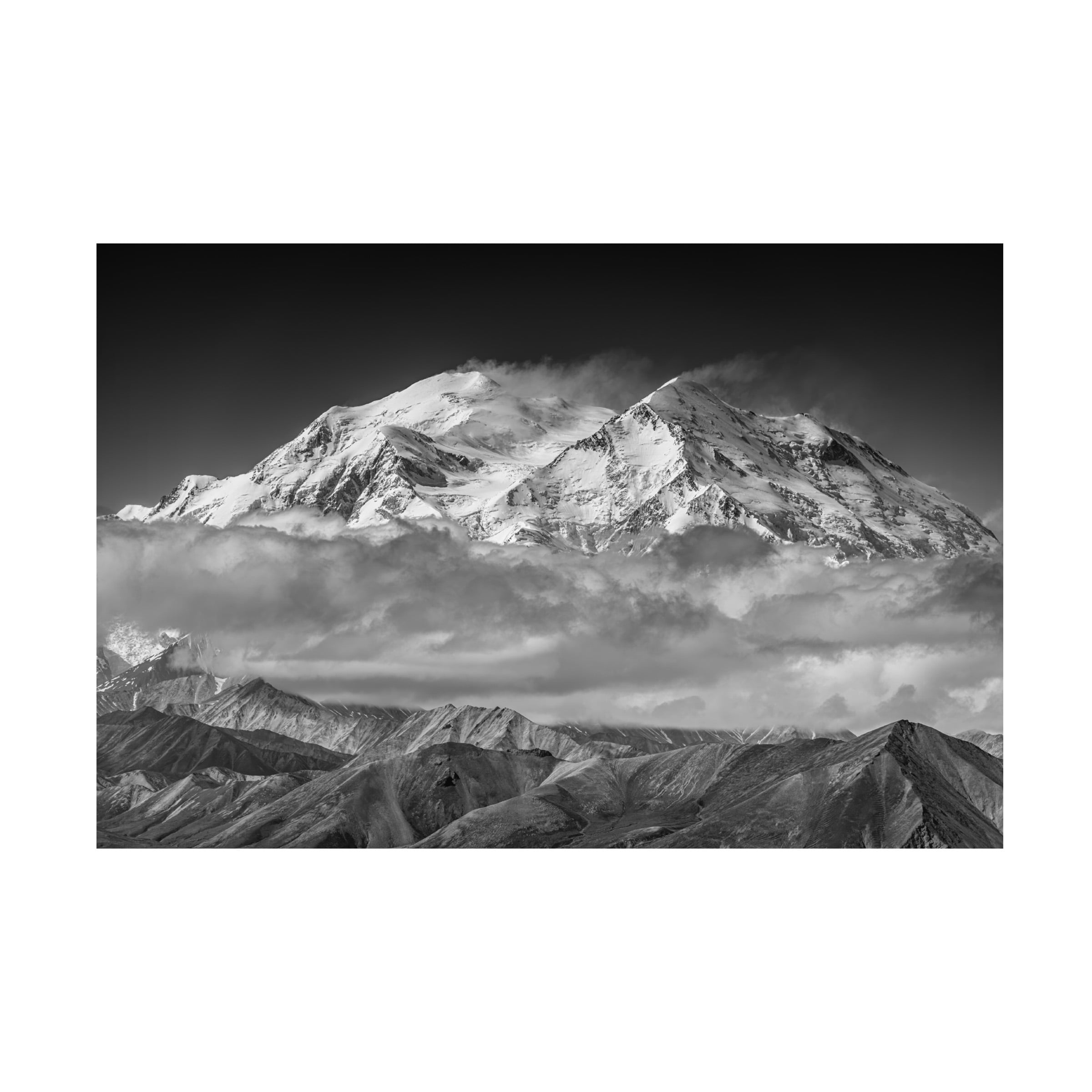 Jeffrey C Sink 'Denali From The Opposing Ridge Line' Canvas Art