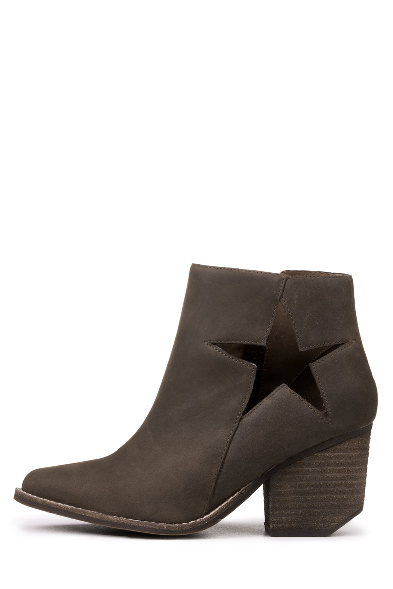 NAZAROVA, Brown Crazy Horse Boot