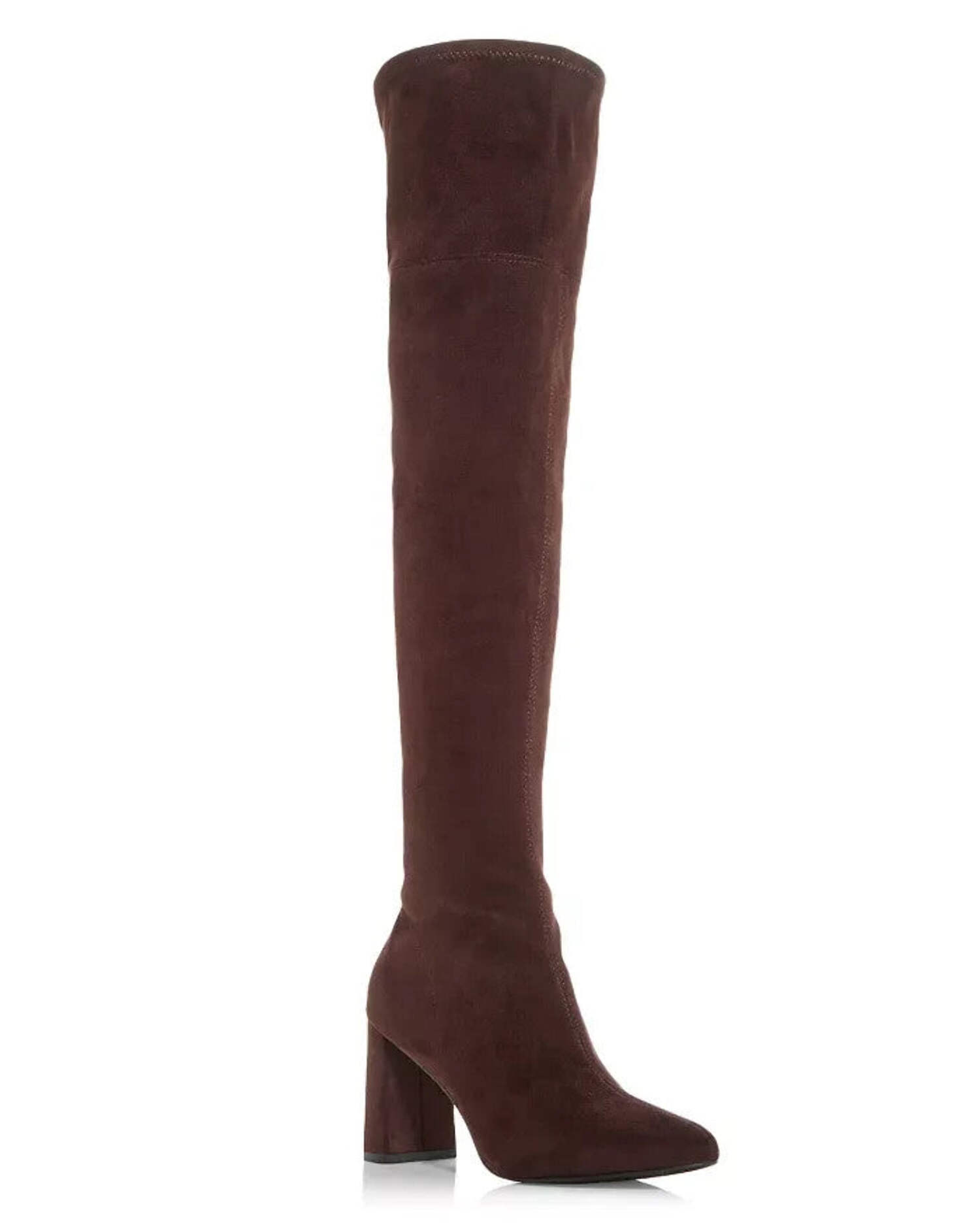 Parisah Boots Women 7.5 Brown Pointed Toe Over The Knee ZPO3436
