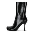 thumbnail image 1 of Jeffrey Campbell Visionary Black Foot Toe Stiletto Bootie Ankle Fashion Boots (Black, 9.5), 1 of 4
