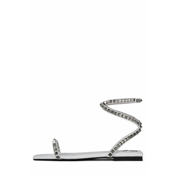 Jeffrey Campbell Women's Luxor Silver , 7.5 M US