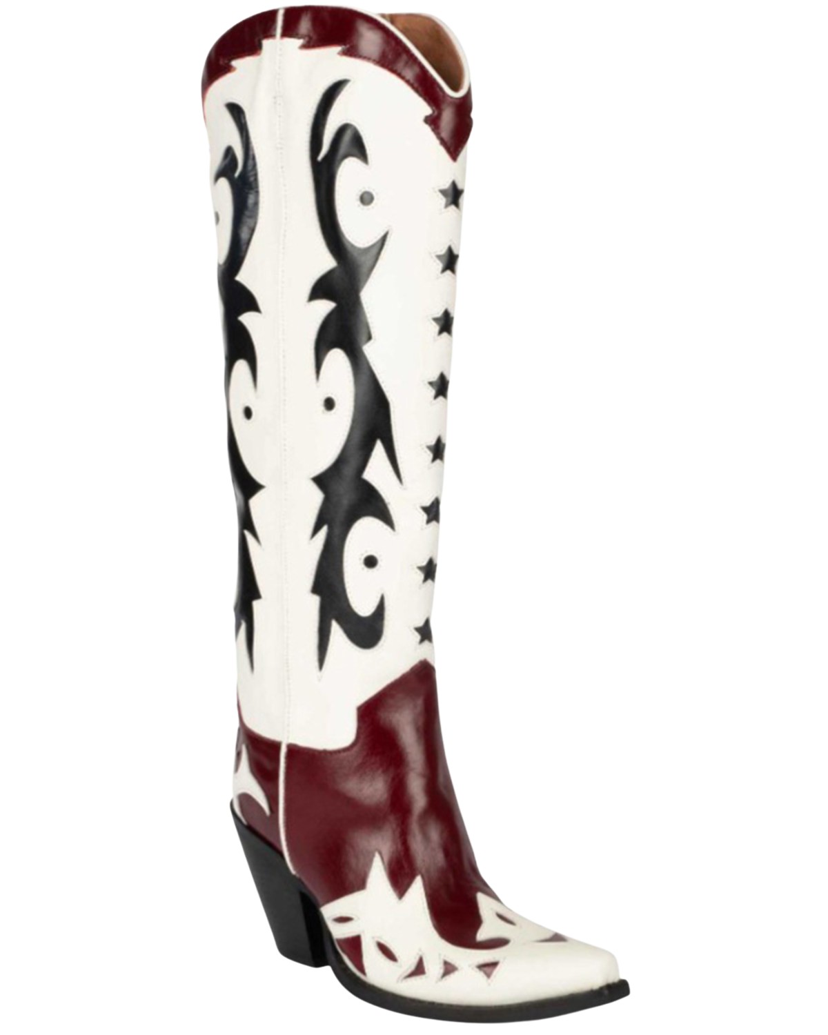 Women's Starwood Tall Western Boot Snip Toe Multi 7 1/2 M US