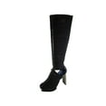 thumbnail image 1 of Jeffrey Campbell Womens Acosta Knee High Boot Shoe, Black Pewter, US 5, 1 of 3