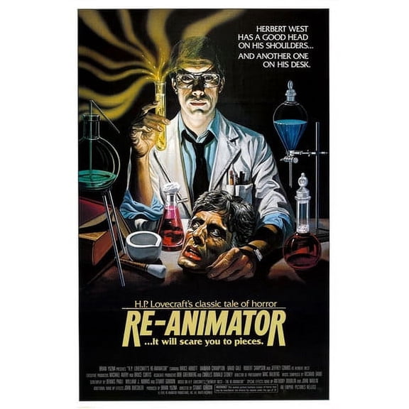 Jeffrey Combs in Re-Animator Movie art 24x36 Poster