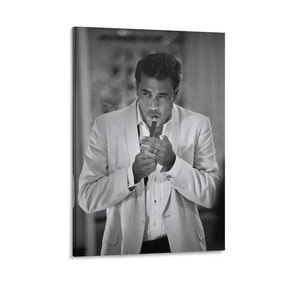 Jeffrey Dean Morgan Canvas Poster Art Poster Canvas Painting Decor Wall Print Photo Gifts Home Modern Decorative Posters 12x18inch(30x45cm)