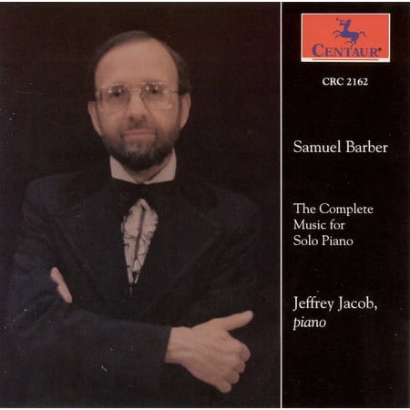 Jeffrey Jacob - Music for Solo Piano - Music & Performance - CD