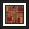thumbnail image 1 of Jeffrey, Jillian 12x12 Black Ornate Wood Framed with Double Matting Museum Art Print Titled - Mineral II, 1 of 4