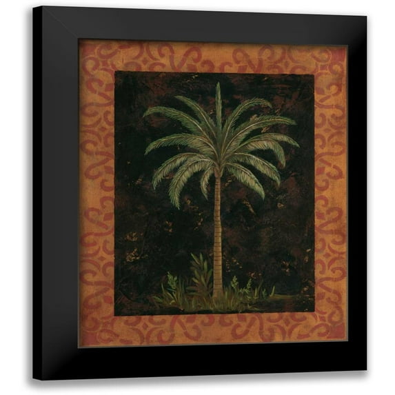 Jeffrey, Jillian 20x24 Black Modern Framed Museum Art Print Titled - Rustic Oasis I