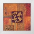 thumbnail image 1 of Jeffrey, Jillian 26x26 White Modern Wood Framed Museum Art Print Titled - Cinnabar I, 1 of 4