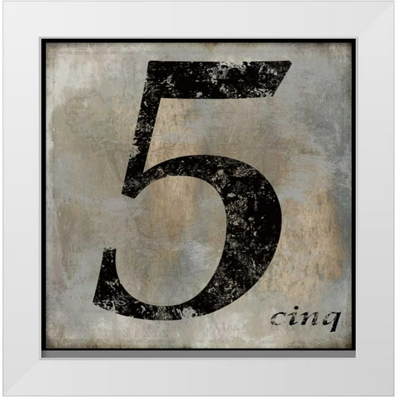 Jeffries, Oliver 12x12 White Modern Wood Framed Museum Art Print Titled - cinq