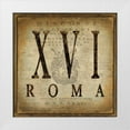 thumbnail image 1 of Jeffries, Oliver 15x15 White Modern Wood Framed Museum Art Print Titled - Roma, 1 of 4