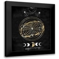 thumbnail image 1 of Jeffries, Oliver 20x23 Black Modern Framed Museum Art Print Titled - Zodiac Sphere III, 1 of 5
