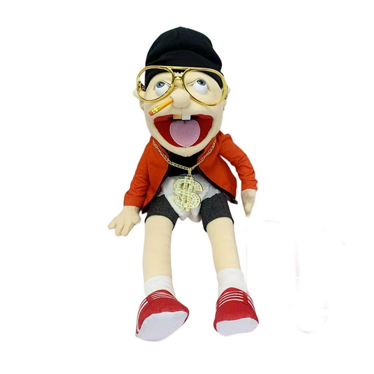 Jeffy Puppets 23in Jeffy Puppet Cheap Soft Plush Toy Hand Puppeteffy Plush Toy Cosplay Jeffy Hat Hand Puppet Game Parent Child Interactiion Walmart