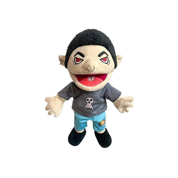 Jeffy Puppets Plush Toy, Jeffy Hat Hand Puppet Game, Parent Child Interaction Great Gift Idea (Billy)