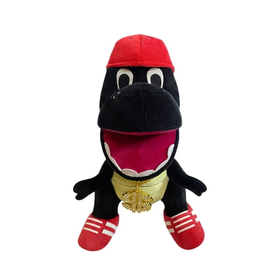 Jefy Puppets - 13.8 Inch Black Dragon Jefy Hand Puppets Plush Toy - Soft Stuffed Animal Puppets Plush for Kids and Fans