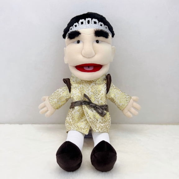 Jefy Puppets - 19.7 Inch Star. J Hand Puppets Plush Toy - Soft Stuffed Animal Puppets Plush for Kids and Fans