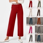 Jeggings for Women High Waisted Workout Yoga Pants Casual Yoga Pants Wide Leg Leggings for Workout Running Athletic Activewear