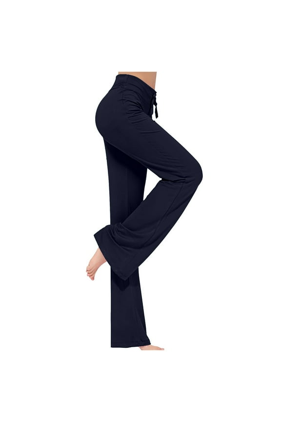 Jeggings for Women Plus Size Bootcut Dance Pants Casual Yoga Pants Bell Bottom Pants for Workout Running Athletic Activewear