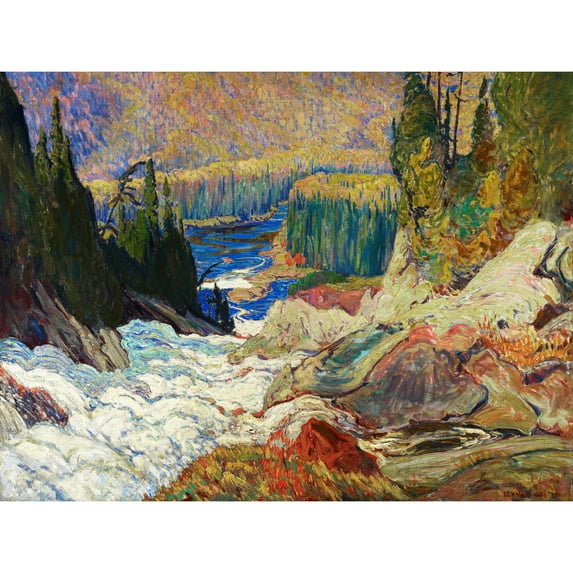 Jeh Macdonald Falls Montreal River Extra Large Art Print Wall Mural Poster Premium XL