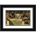 thumbnail image 1 of Jehan Georges Vibert 2x Matted 24x18 Black Ornate Framed Art Print 'At the Corrida', 1 of 2