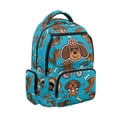 thumbnail image 1 of Jeiento 17 Inch Backpack for Kids Cute Dachshund 600D Breathable School Bag with Multi-Pockets for Elementary Ages 9-12, 1 of 8