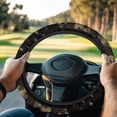 thumbnail image 1 of Jeiento American Flag Golf Cart Steering Wheel Cover Camo 13 Inch - 14 Inch Golf Cart Wheel Covers Sun Shade Cover Golf Cart Accessories Decoration Great Gifts for Golfer, 1 of 7