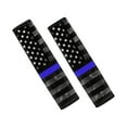 thumbnail image 1 of Jeiento American Police Flag Car Seat Belt Covers 2 Pack Car Seat Belt Pads Cover Comfortable Seat Belt Cushion Shoulder Strap Interior Auto Accessories Decor Fit for SUV Sedan, 1 of 7