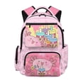 thumbnail image 1 of Jeiento Axolotl Backpack for Girls 17 Inch Lightweight School Bag with 600D Tear Resistant & Padded Tablet Sleeve, Cartoon Bookbag for Elementary Ages 9-12, 1 of 8