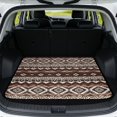 thumbnail image 1 of Jeiento Aztec Leopard Stripe Car Trunk Mat All Season Cargo Protector Universal Fit Floor Mat Western Auto Accessories, 1 of 7