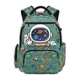 thumbnail image 1 of Jeiento Backpack foe Boys 6-14 Years Lightweight Large Capacity Water-Resistant 17 Inch School Backpack for Primary Elementary Cute Astronaut Back to School Supplies, 1 of 7